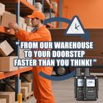 Unlimited Range 4G LTE Walkie Talkies - 2 Pack