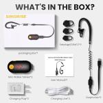 Compact Walkie Talkies - Water-Resistant, Long Battery - 3 Pack