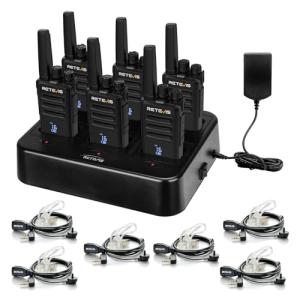 Retevis RT68H Long Range Walkie Talkies - 6 Pack