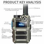 Unlimited Range 4G LTE Long Distance Walkie Talkies