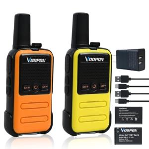 Voopon Mini Walkie Talkies - Long Range Communication