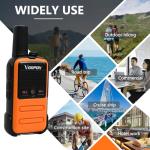 Voopon Mini Walkie Talkies - Long Range Communication