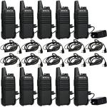 Retevis RT22 Long Range Walkie Talkies with Earpiece