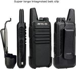 Retevis RT22 Long Range Walkie Talkies with Earpiece