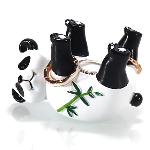 Panda Jewelry Organizers for Women, Animal Ring Holder