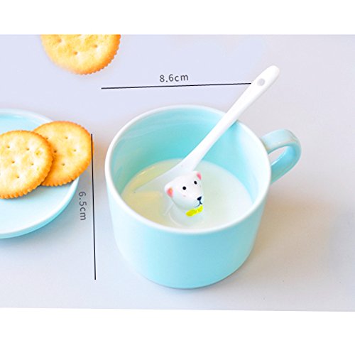ZaH 3D Panda Mug - Cartoon Ceramics Teacup