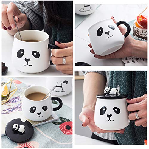 Cute 3D Panda Coffee Mug for Animal Lovers