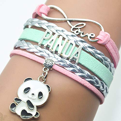 Panda Charm Bracelet - Cute Infinity Love Jewelry
