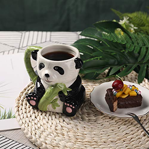Hand Painted 17oz Ceramic Panda Coffee Tea Mug