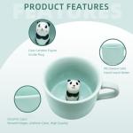 ZaH 3D Panda Mug - Cartoon Ceramics Teacup
