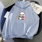 Cute Panda Oversized Hoodies - Kawaii Cartoon Sweatshirt