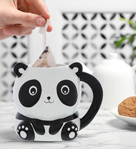 Cute Ceramic Panda Coffee Mug - 17 oz
