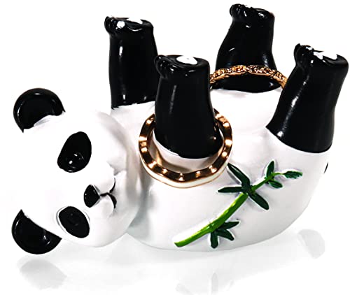 Panda Jewelry Organizers for Women, Animal Ring Holder