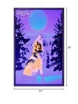 Wolf Moon Blacklight Poster 24x36 inches