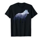 Mountain Wolf Silhouette T-Shirt