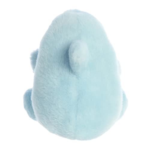 Pocket-Sized Blue Dolphin Stuffed Animal - On-The-Go Fun