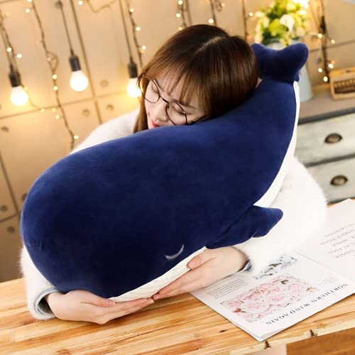 Whale Stuffed Animal - Soft Simulation Toy (10")