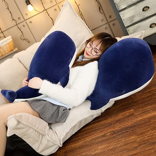 Whale Stuffed Animal - Soft Simulation Toy (10")