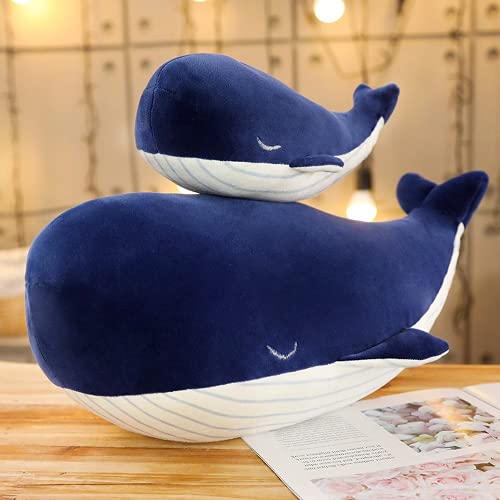 Whale Stuffed Animal - Soft Simulation Toy (10")