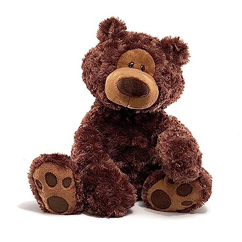 18" Chocolate Brown GUND Philbin Classic Teddy Bear