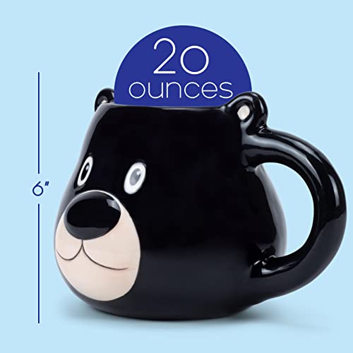North Black Bear Ceramic Character Mug - 20oz