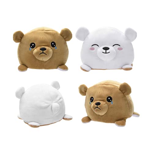 Reversible Plushie Bear - Show Your Mood!