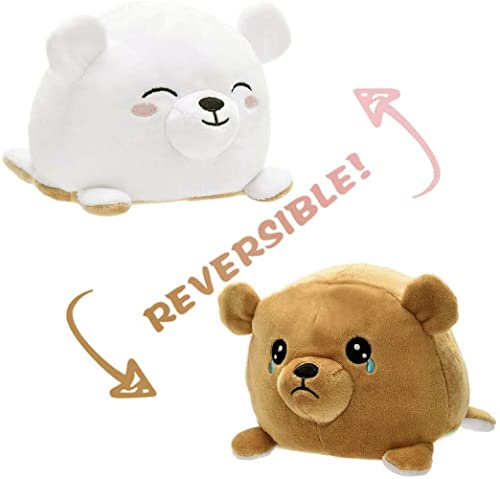 Reversible Plushie Bear - Show Your Mood!
