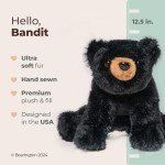 Black Bear Teddy - Bearington Baby Bandit, 12.5