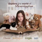 Black Bear Teddy - Bearington Baby Bandit, 12.5