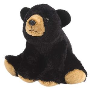 Cuddlekins Black Bear Plush Toy for Kids