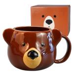 Kawaii 3D Bear Mug - 14 oz Ceramic Cup