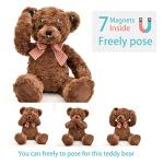 20" Cute Dark Brown Teddy Bear Plush Toy