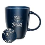 Chicago Bears 18oz Ceramic Mug with Sunburst Design