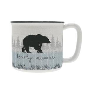 Bearly Awake 17 Oz Coffee Mug for Outdoorsy Fun
