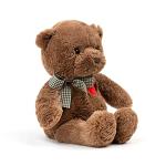 Cute 11.4” Brown Teddy Bear with Heart