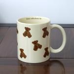Cute Vintage Cartoon Bear Ceramic Coffee Mug