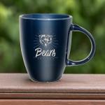 Chicago Bears 18oz Ceramic Mug with Sunburst Design