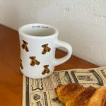 Cute Cartoon Bear Ceramic Coffee Mug 12oz