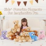 Cute Small Teddy Bears Set of 3 Plush Toys