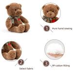 Cute 11.4” Brown Teddy Bear with Heart
