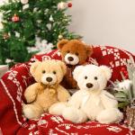 Cute Small Teddy Bears Set of 3 Plush Toys