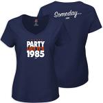 I Wanna Party Like It's 1985 Ladies V-Neck
