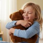 Petting Zoo Bear Plush Toy for Kids