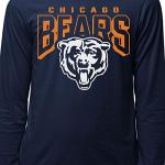 Chicago Bears Bold Logo Long Sleeve T-Shirt