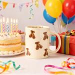 Adorable Cartoon Bear Coffee Mug for Everyone