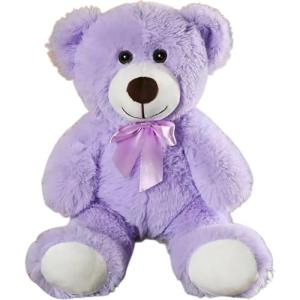 Purple 13.5-Inch Teddy Bear Plush Toy