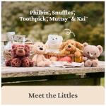 GUND Philbin Chocolate Brown Teddy Bear, 7”