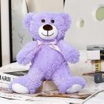 12-Inch Purple Teddy Bear Plush Toy