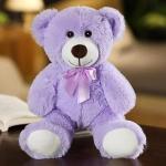 Purple 13.5-Inch Teddy Bear Plush Toy