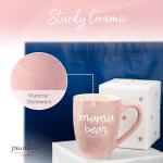Mama Bear Ceramic Coffee Mug – Pink, 20 oz